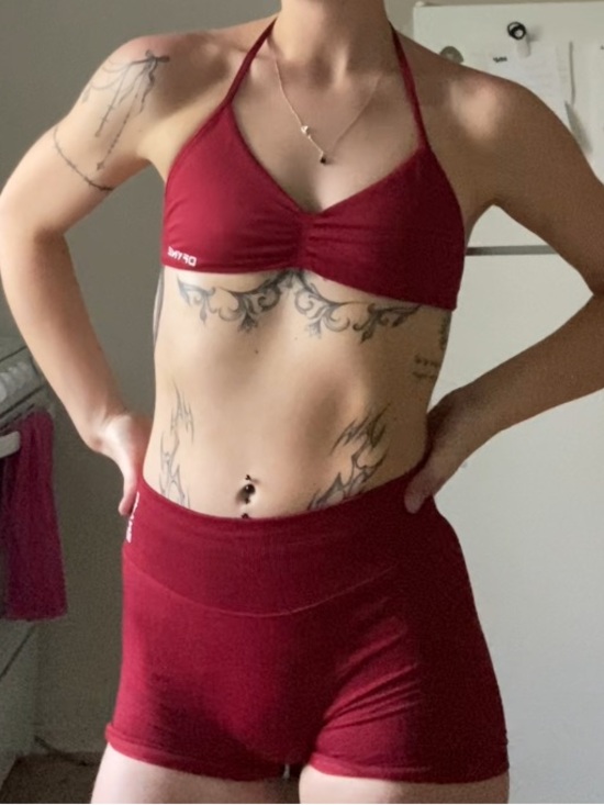 Dfyne Pants - Dfyne Impact Set Red